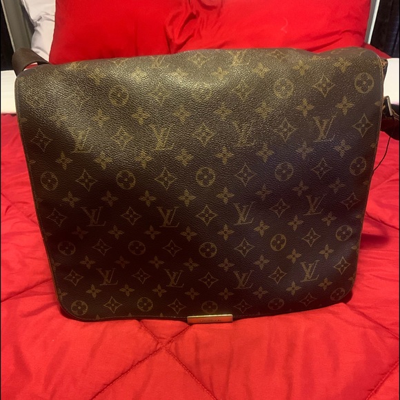 Fully customized blue bubble heart 💙✨ 🫧 Louis Vuitton abbesses messenger bag - Picture 5 of 16